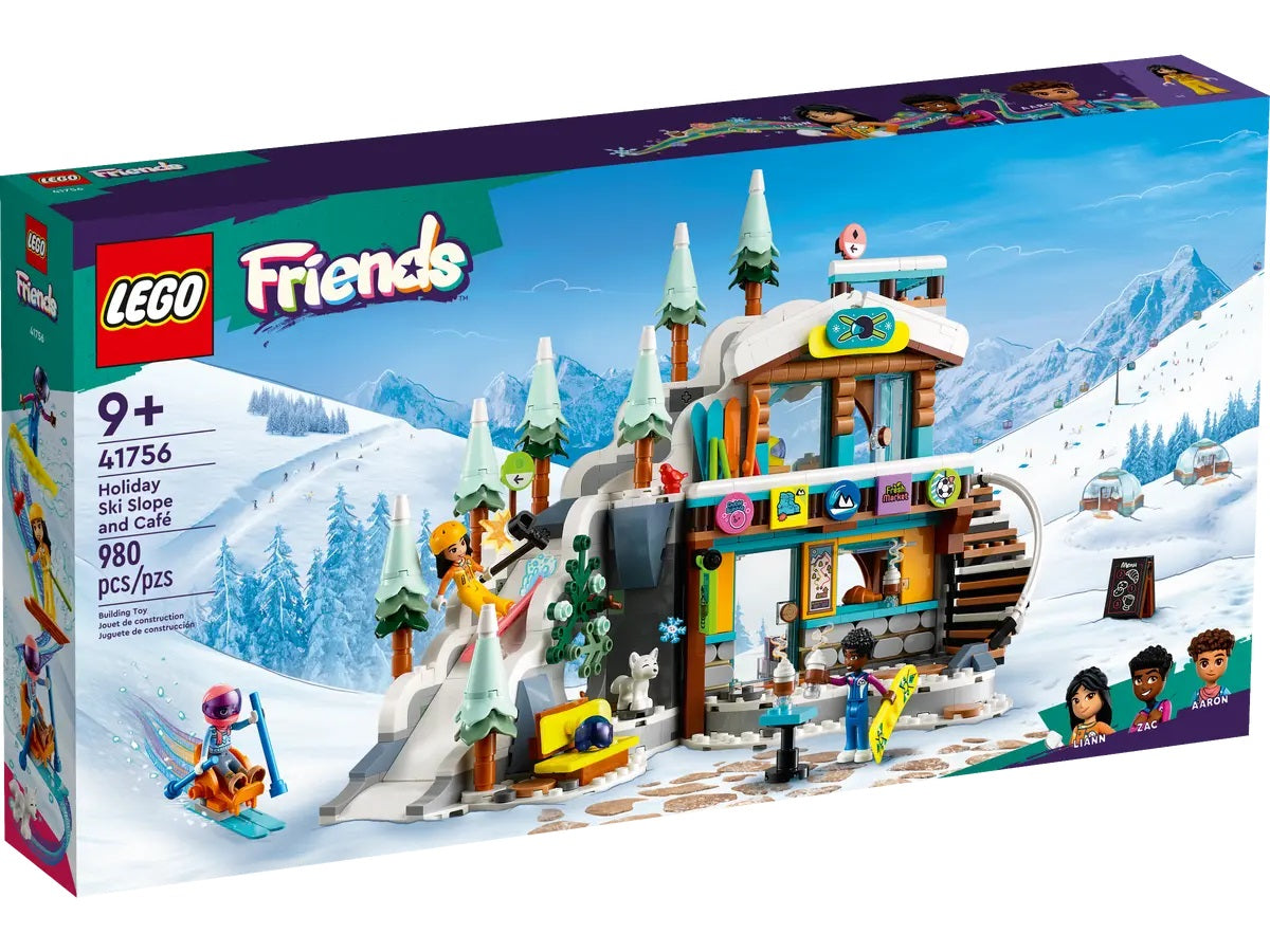 LEGO Friends Holiday Ski Slope and CafÃ© Winter Sport