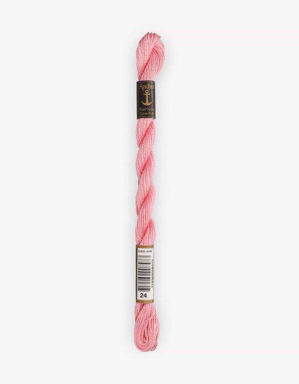 Anchor Pearl Cotton 5 Embroidery Thread 5g - Pink (0024)