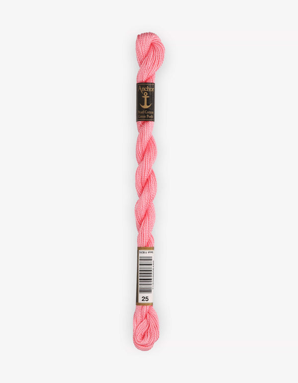 Anchor Pearl Cotton 5 Embroidery Thread 5g - Pink (0025)