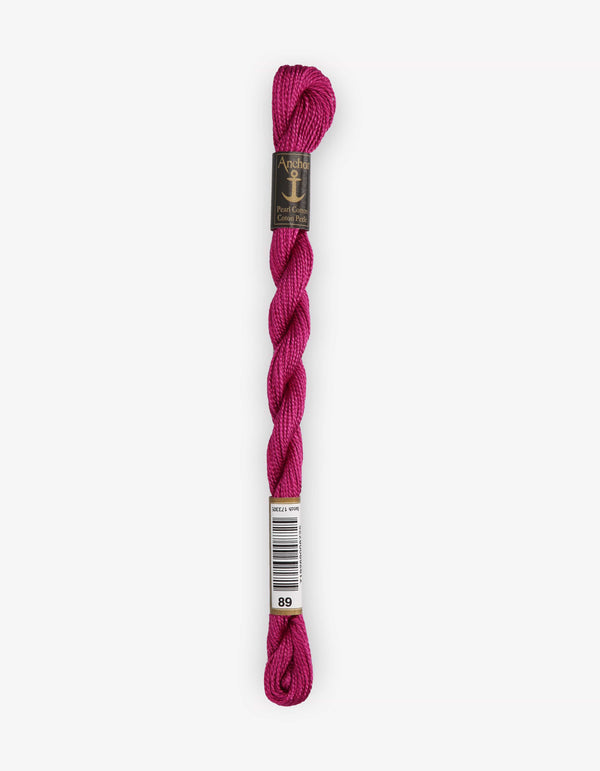 Anchor Pearl Cotton 5 Embroidery Thread 5g - Pink (0089)