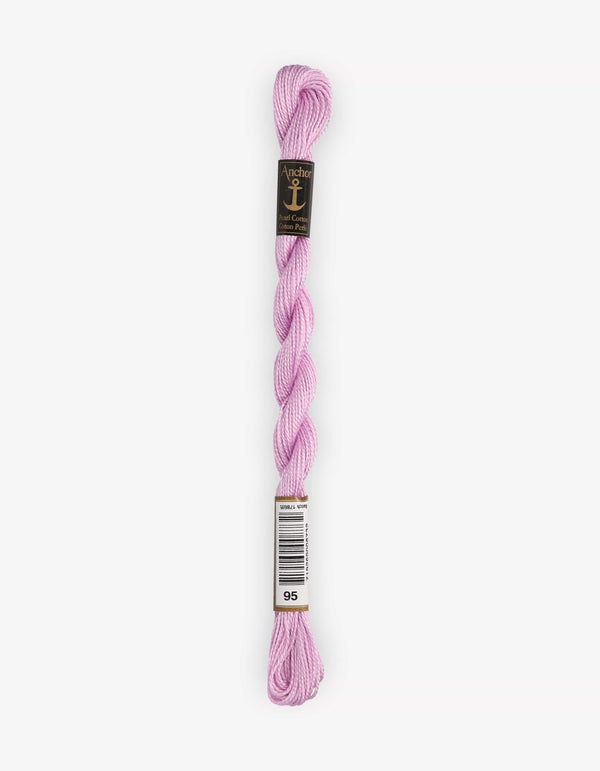 Anchor Pearl Cotton 5 Embroidery Thread 5g - Purple (0095)