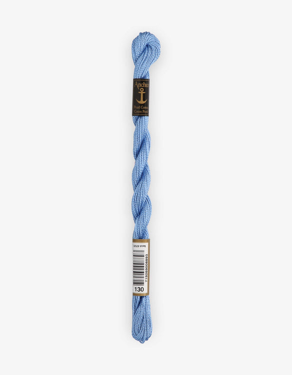 Anchor Pearl Cotton 5 Embroidery Thread 5g - Blue (0130)