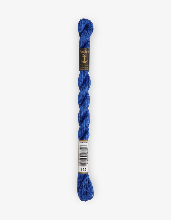 Anchor Pearl Cotton 5 Embroidery Thread 5g - Blue (0132)