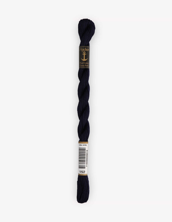 Anchor Pearl Cotton 5 Embroidery Thread 5g - Blue (0152)