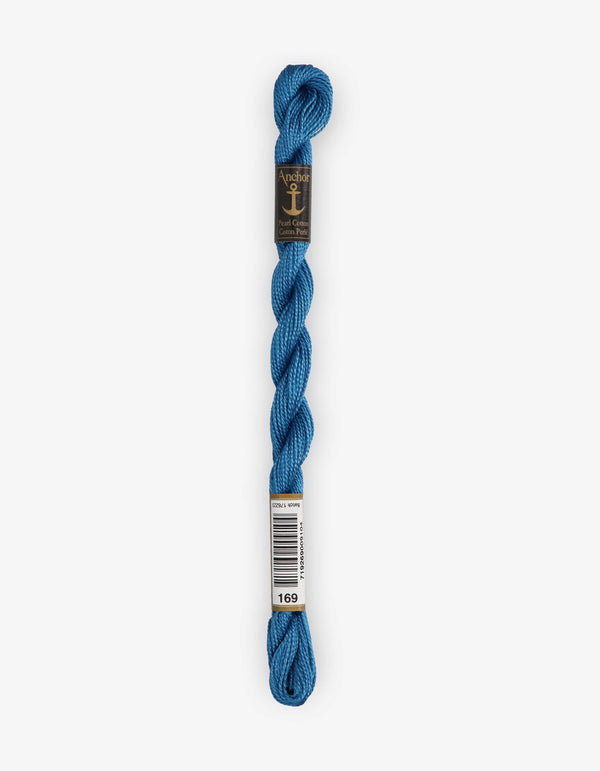 Anchor Pearl Cotton 5 Embroidery Thread 5g - Blue (0169)