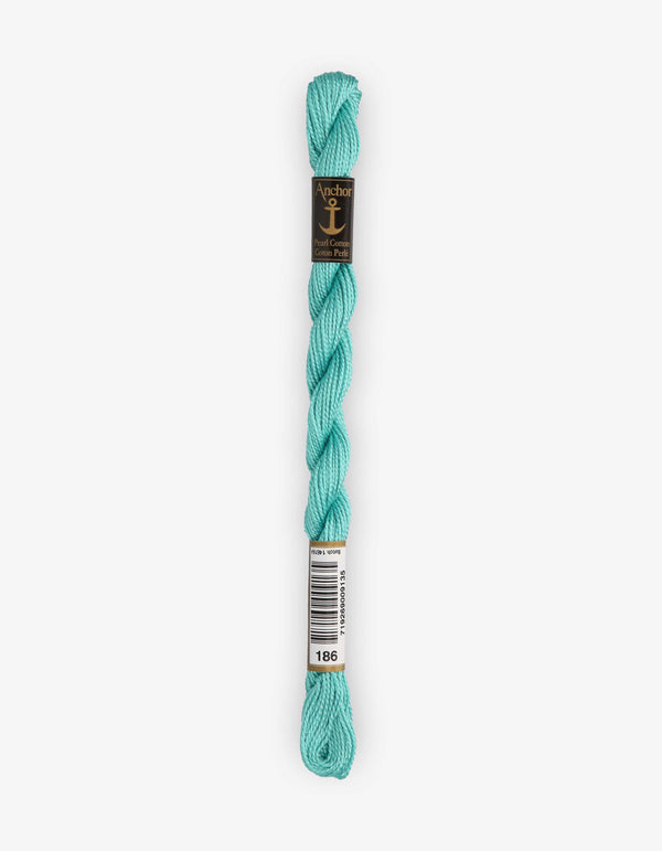 Anchor Pearl Cotton 5 Embroidery Thread 5g - Blue (0186)