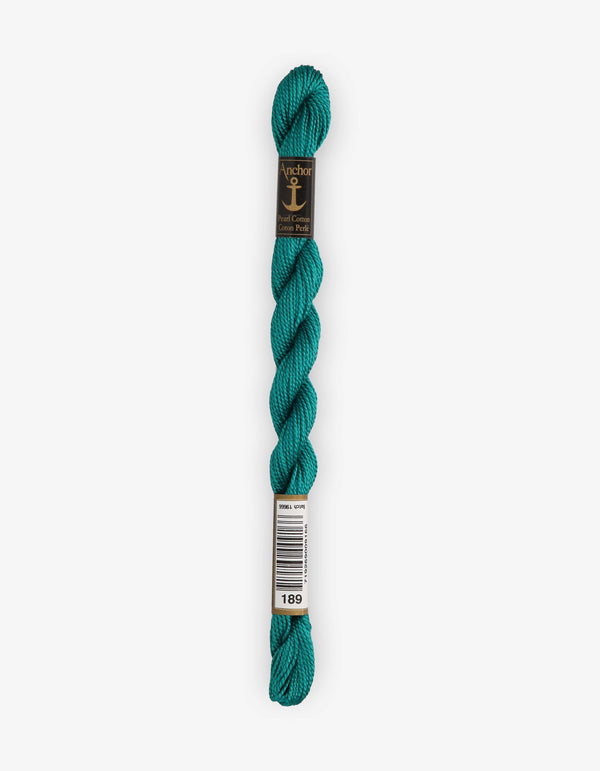 Anchor Pearl Cotton 5 Embroidery Thread 5g - Green (0189)