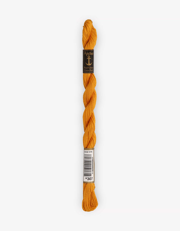 Anchor Pearl Cotton 5 Embroidery Thread 5g - Orange (0307)