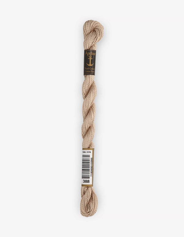 Anchor Pearl Cotton 5 Embroidery Thread 5g - Beige (0388)
