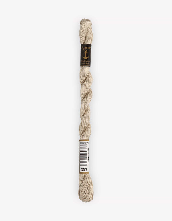Anchor Pearl Cotton 5 Embroidery Thread 5g - Beige (0391)