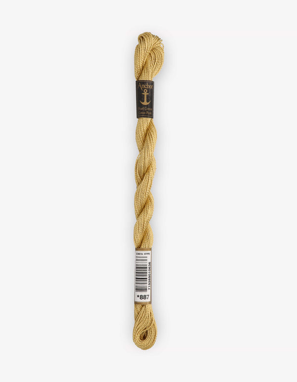 Anchor Pearl Cotton 5 Embroidery Thread 5g - Beige (0887)