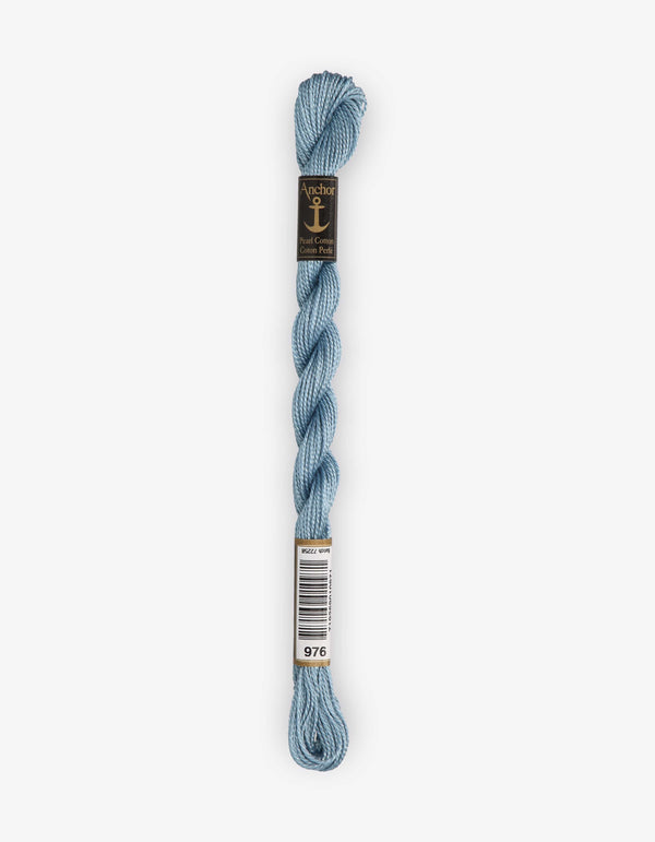 Anchor Pearl Cotton 5 Embroidery Thread 5g - Blue (0976)
