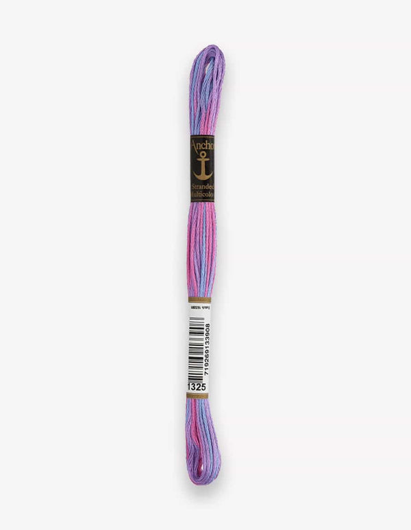 Anchor Mouline Stranded Cotton Embroidery Thread 8m - Multicoloured (1325)