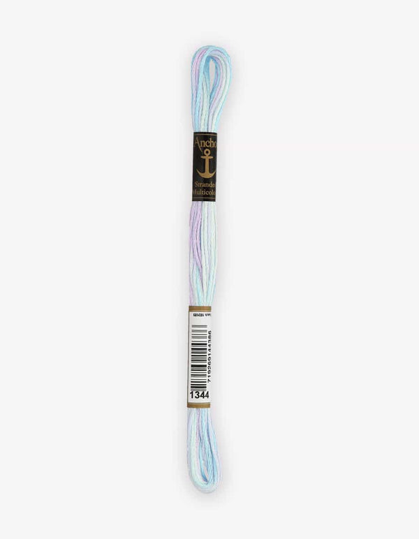 Anchor Mouline Stranded Cotton Embroidery Thread 8m - Multicoloured (1344)