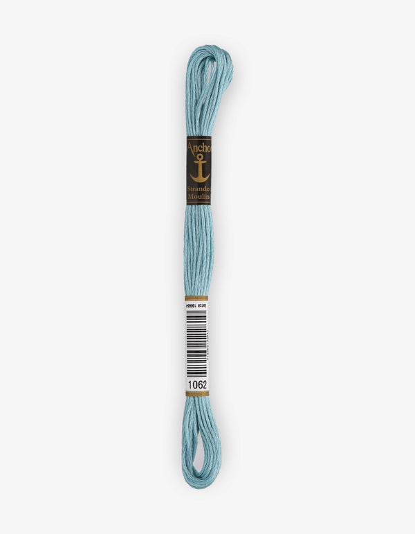Anchor Mouline Stranded Cotton Embroidery Thread 8m - Blue (1062)