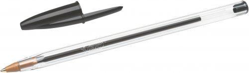 BIC Cristal Original Ballpoint Pen 1.0mm Tip Black (10pk)