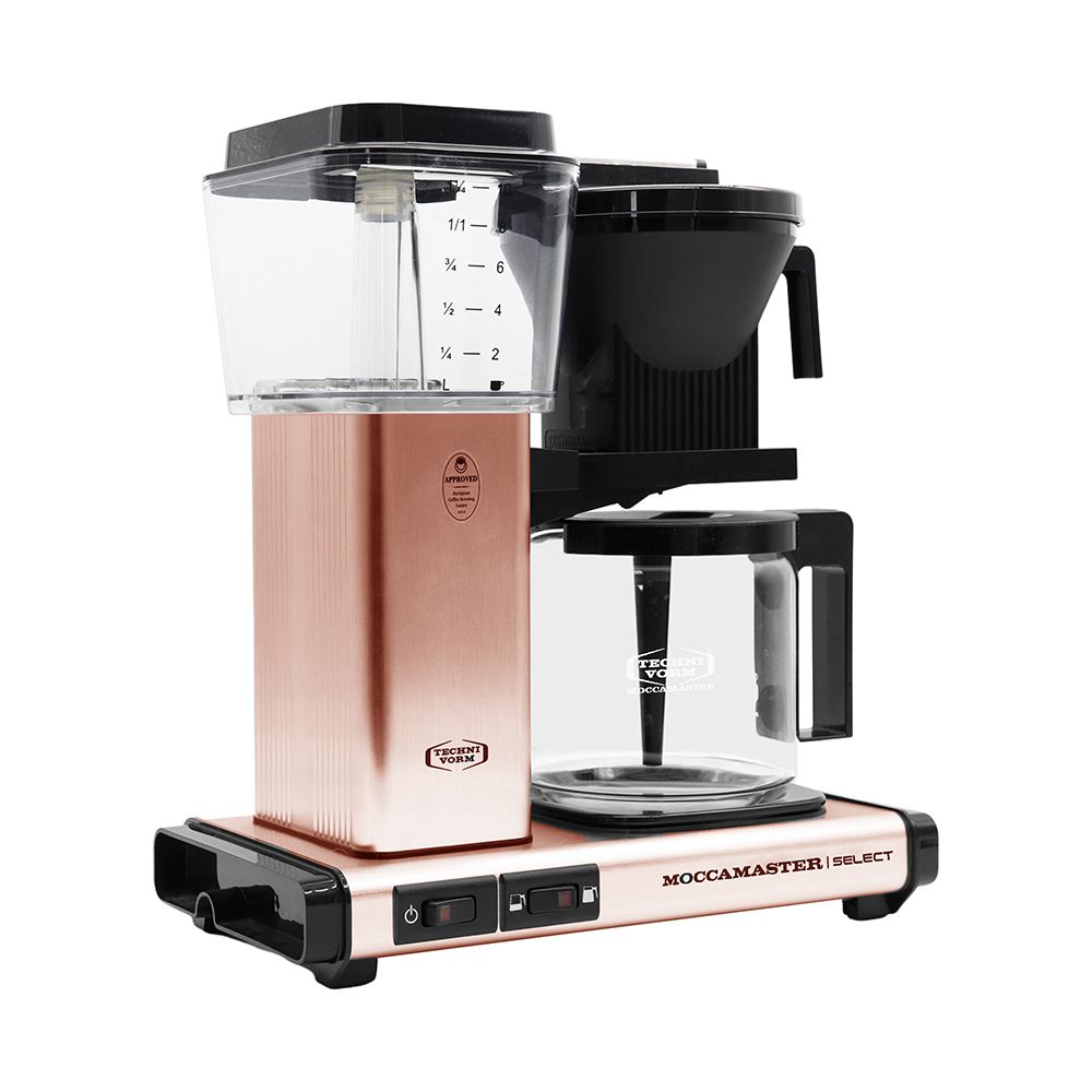 Moccamaster KBG Select 1.25L Drip Filter Coffee Machine Copper