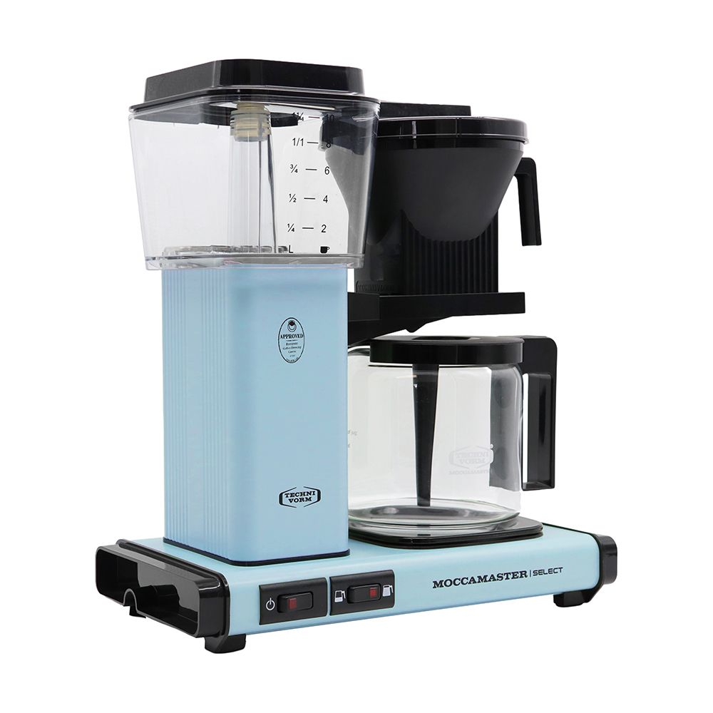 Moccamaster KBG Select 1.25L Drip Filter Coffee Machine Pastel Blue