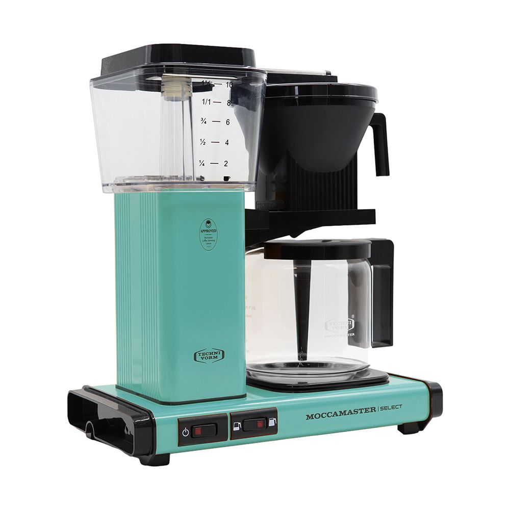 Moccamaster KBG Select 1.25L Drip Filter Coffee Machine Turquoise