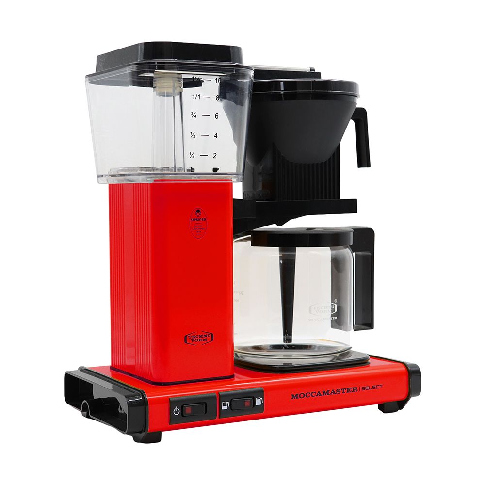 Moccamaster KBG Select 1.25L Drip Filter Coffee Machine Red