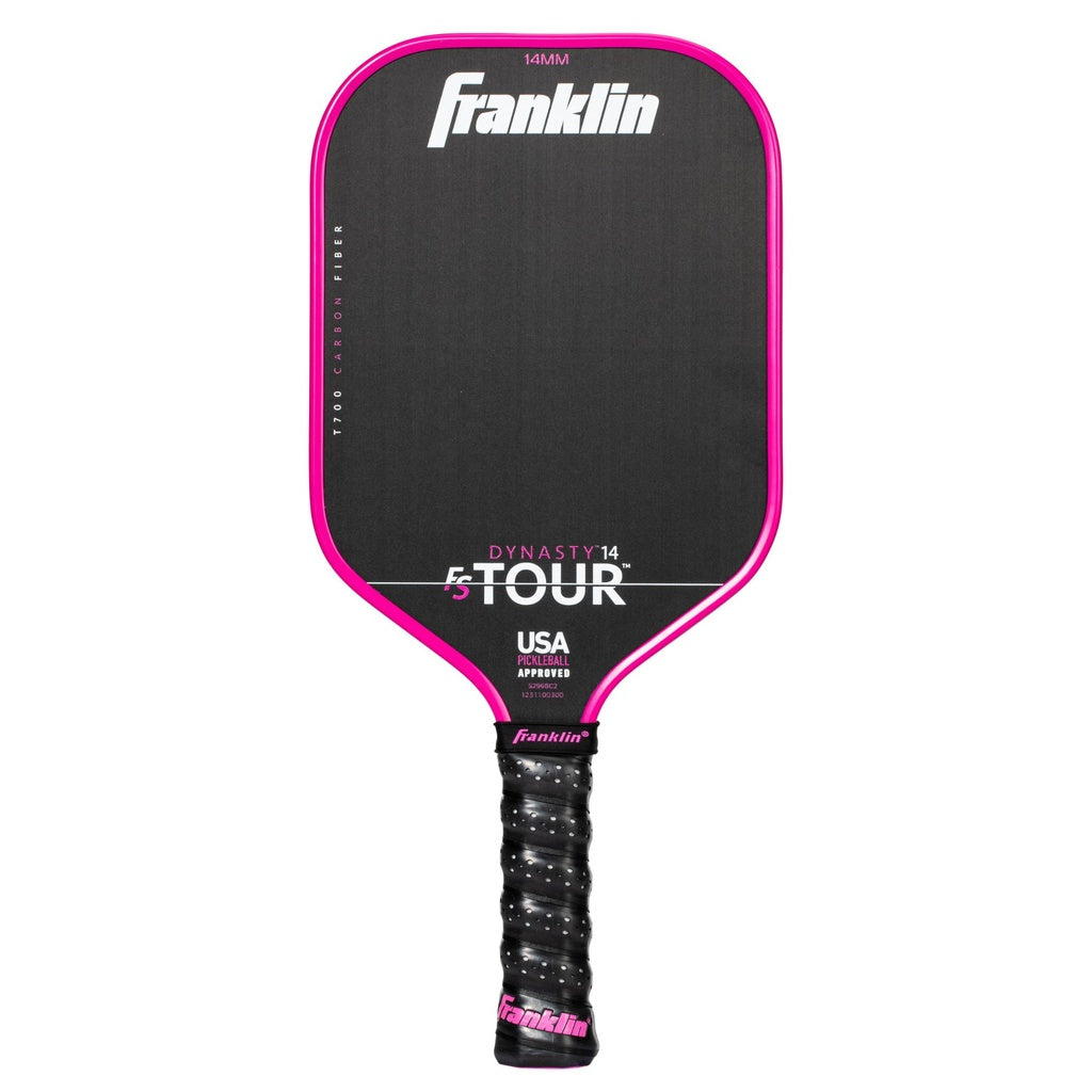 Franklin FS Tour Dynasty Pickleball Paddle 14mm Pink