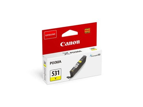 Canon CLI-531 Standard Capacity Yellow Ink Cartridge 8.2ml