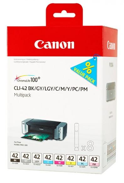 Canon CLI-42 Standard Capacity Ink Cartridge Multipack 13ml