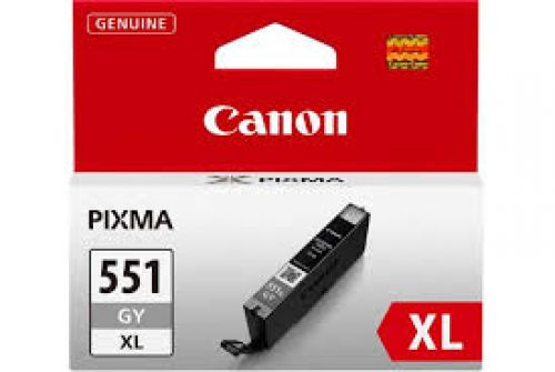 Canon CLI-551XLGY High Capacity Grey Ink Cartridge 11ml