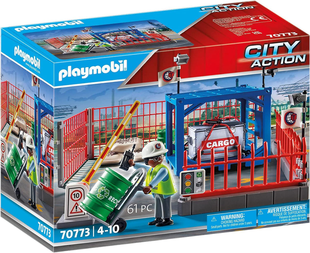 Playmobil City Action Cargo Freight Storage