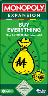 Hasbro Monopoly Buy Everything Expansion for Classic Board Game