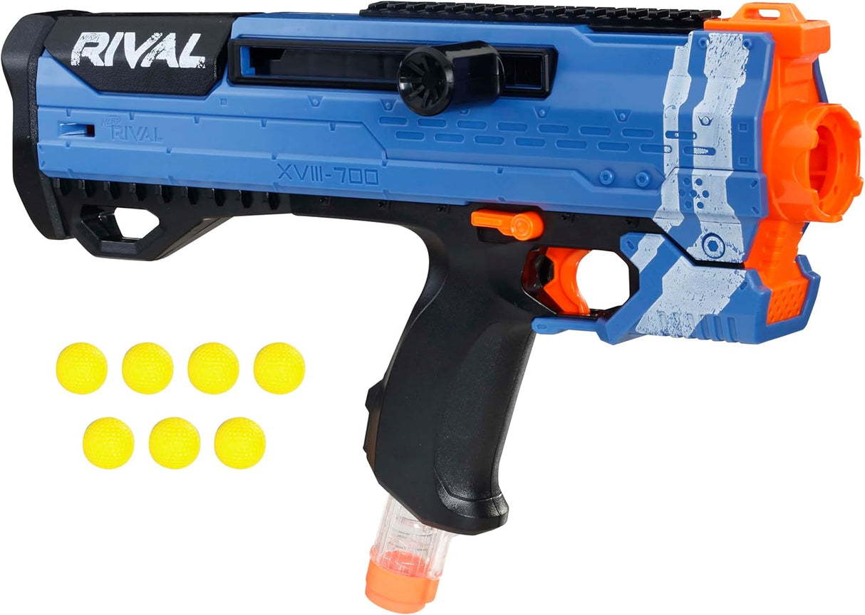Hasbro NERF Rival Helios XVIII-700 Team Blue Foam Dart Blaster