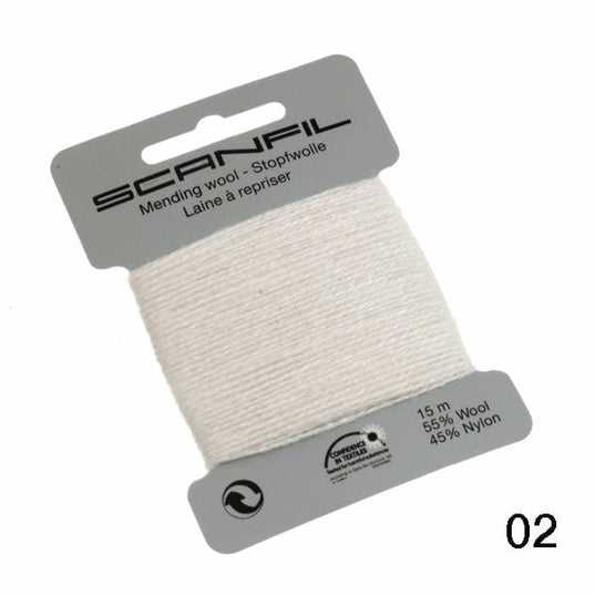 Scanfil Mending Wool 15m White (02)