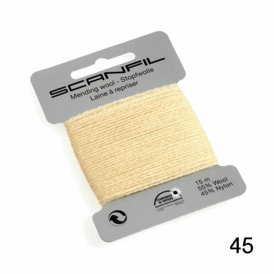Scanfil Mending Wool 15m Lemon (45)