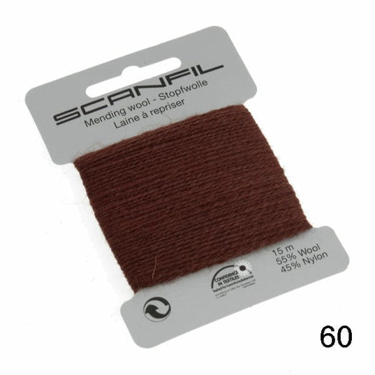 Scanfil Mending Wool 15m Brown (60)