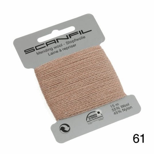 Scanfil Mending Wool 15m Mushroom (61)