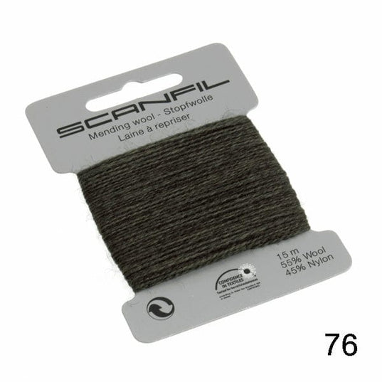 Scanfil Mending Wool 15m Forest Green (76)