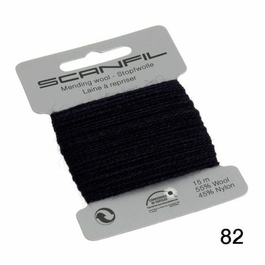 Scanfil Mending Wool 15m Navy (82)