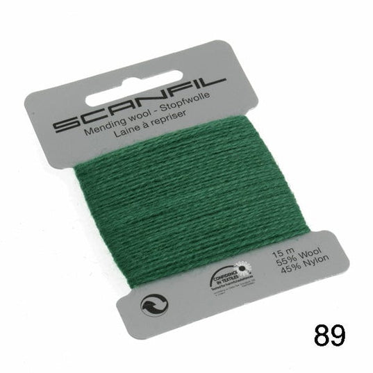 Scanfil Mending Wool 15m Fed Green (89)