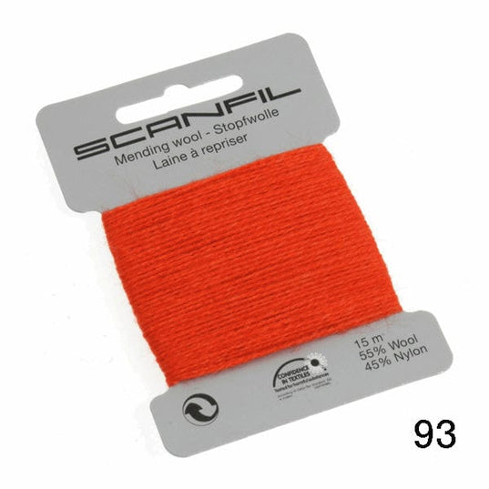 Scanfil Mending Wool 15m Flame (93)