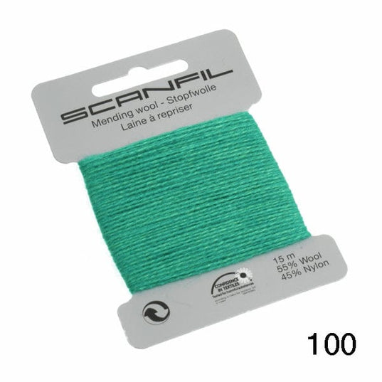 Scanfil Mending Wool 15m Emerald (100)