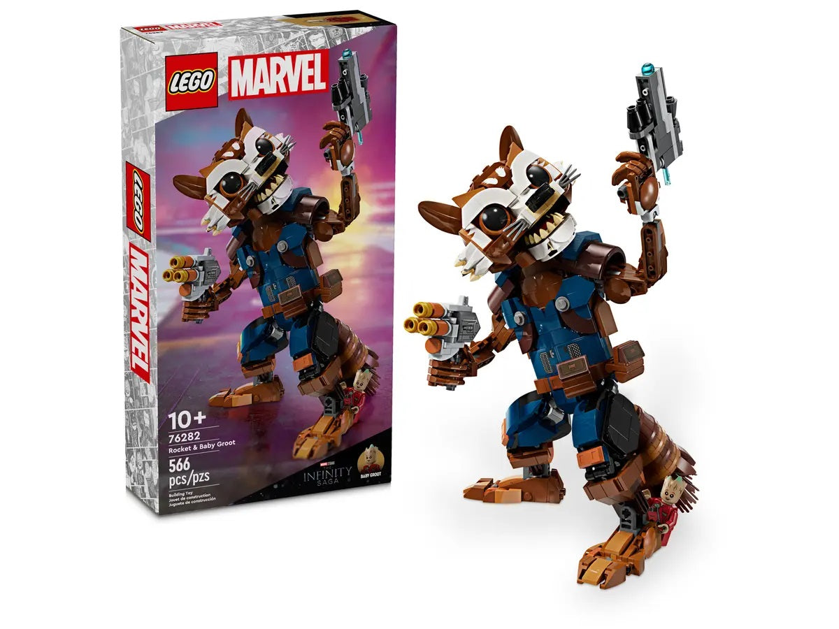 LEGO Marvel Rocket and Baby Groot