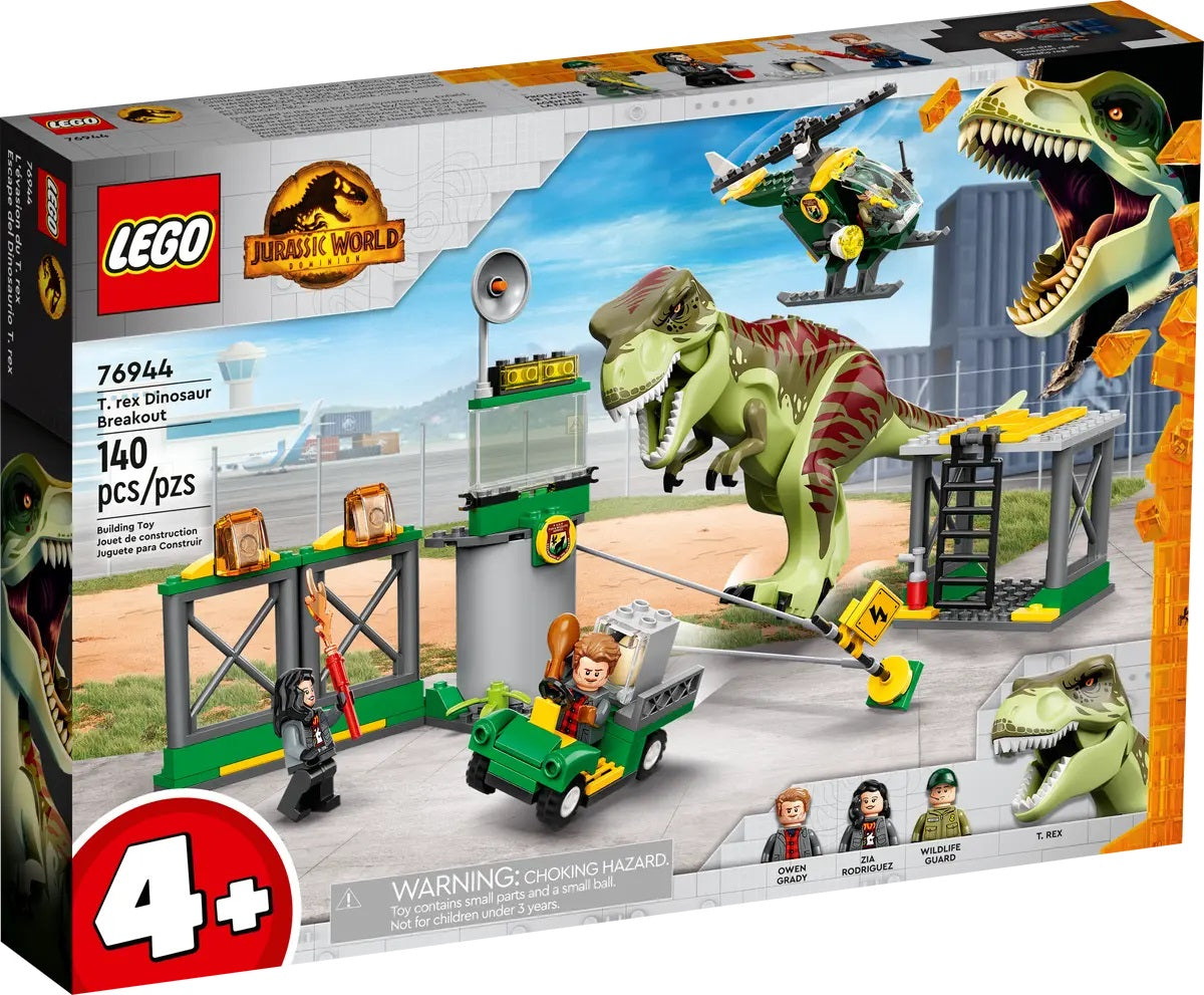 LEGO Jurassic World T. Rex Dinosaur Breakout