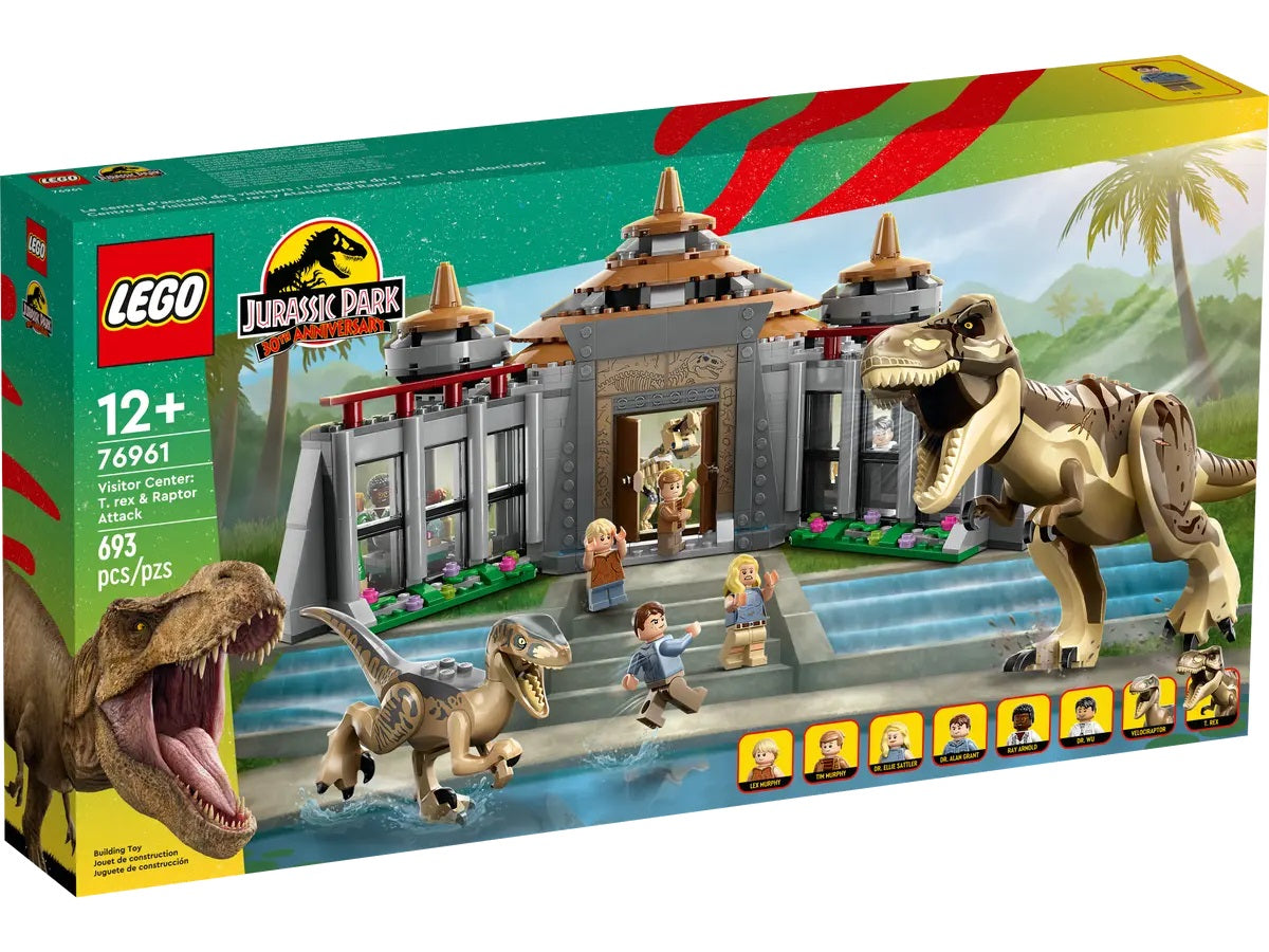 LEGO Jurassic World Visitor Center: T. rex & Raptor Attack