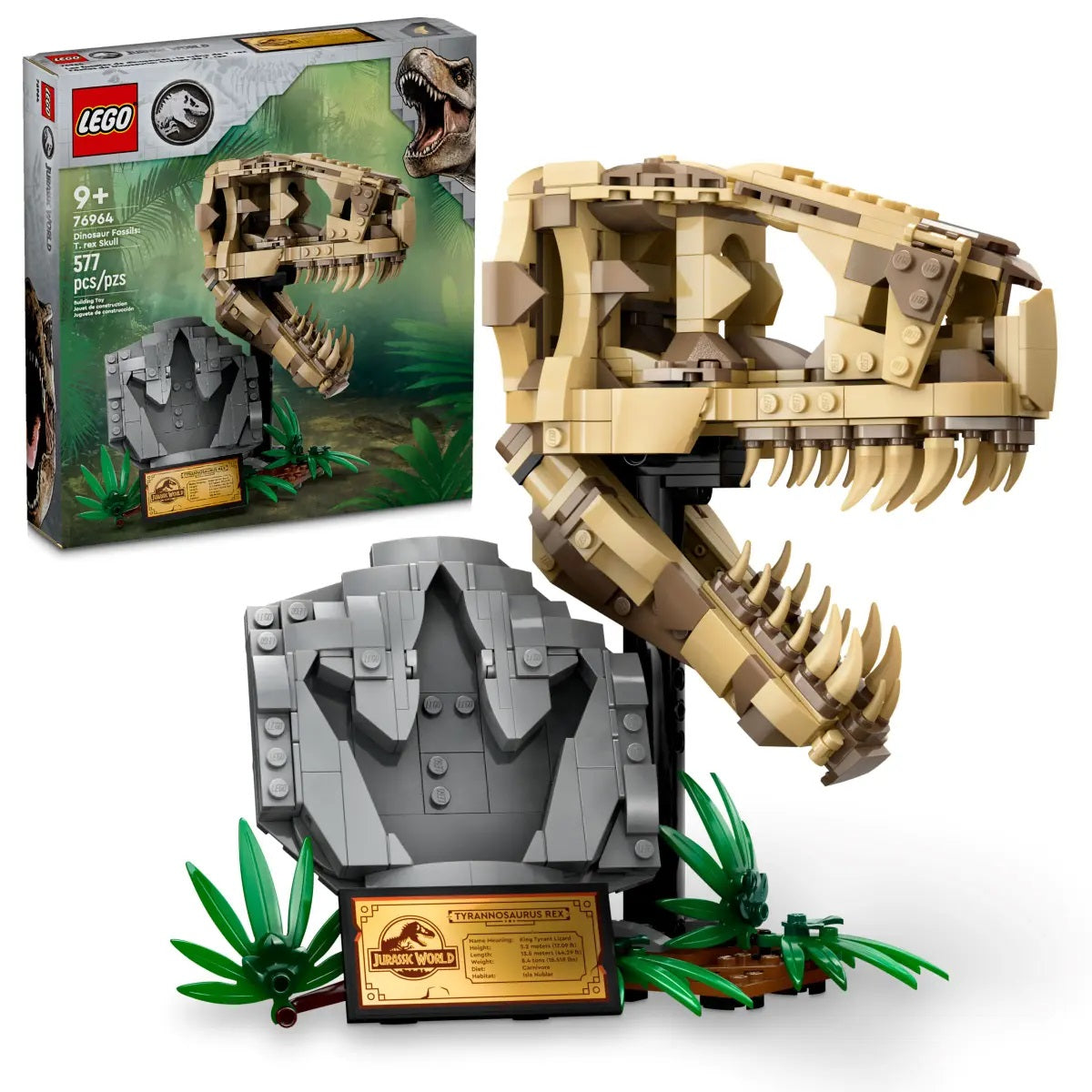 LEGO Jurassic World T-Rex Skull