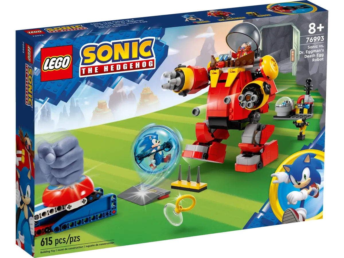 LEGO Sonic the Hedgehog Sonic vs Dr. Eggman's Death Robot