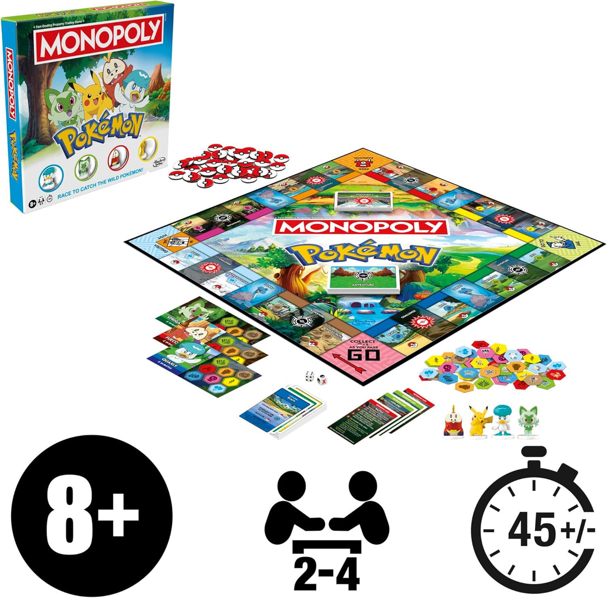Hasbro Monopoly Pokemon Board Game