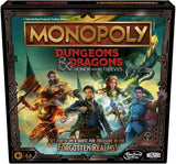 Hasbro Monopoly Dungeons & Dragons Honor Among Theives Board Gane