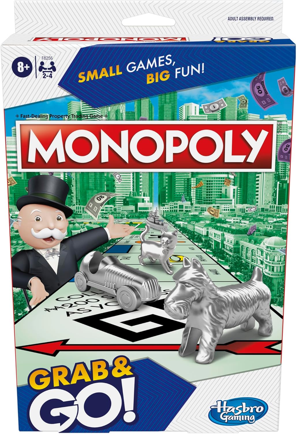 Hasbro Monopoly Grab and Go Card Game