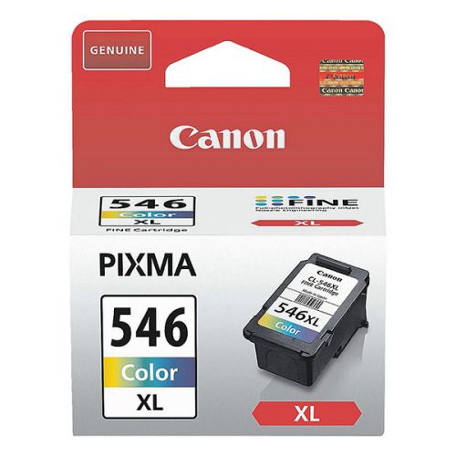 Canon CL-546XL High Capacity Colour Ink Cartridge 13ml