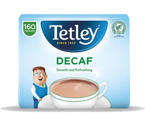 Tetley Decaf Tea Bags (Pack of 160 Bags)